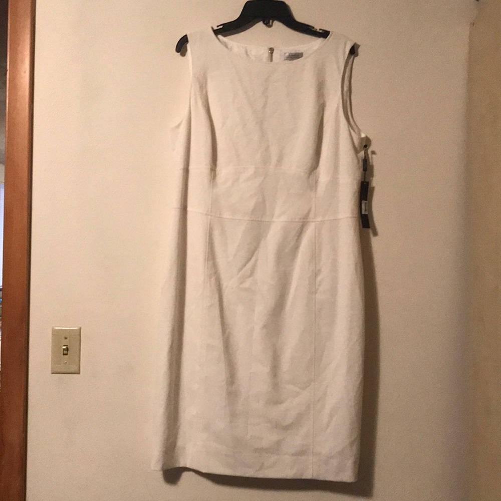 New White Size 16 Tahari Sheath Dress